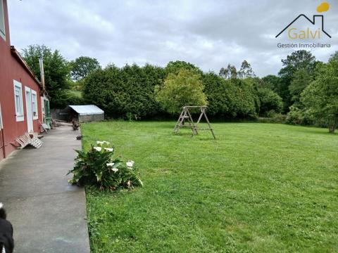 Casa con finca en Cerceda para entrar a vivir